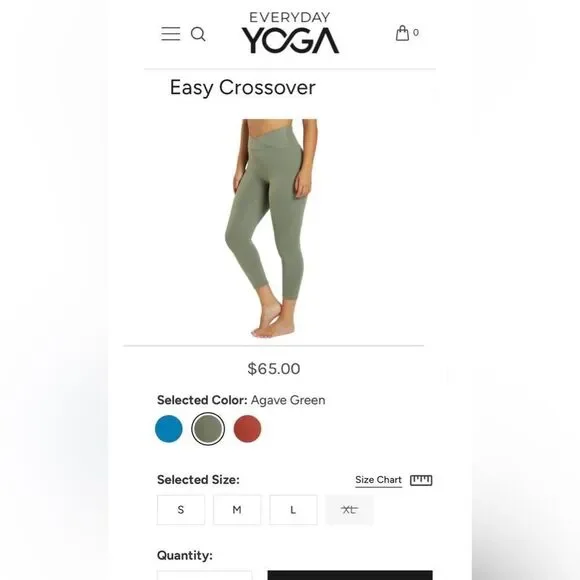 Zobha Easy Crossover Ankle in Agave Green - Picture 4 of 9